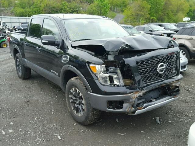 1N6AA1E59HN533925 - 2017 NISSAN TITAN SV BLUE photo 1