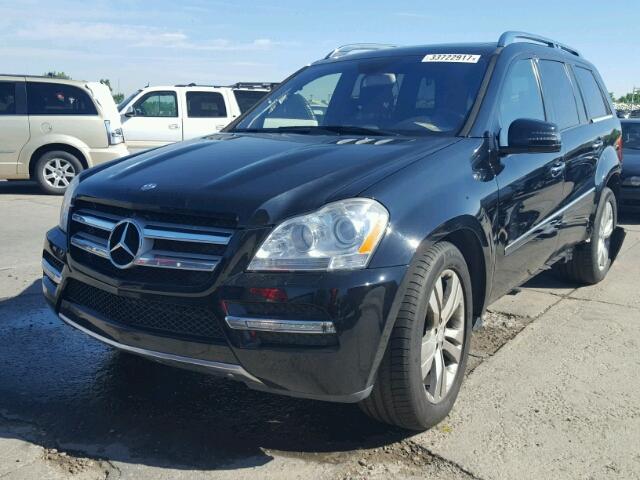 4JGBF7BE0CA790175 - 2012 MERCEDES-BENZ GL 450 4MA BLACK photo 2