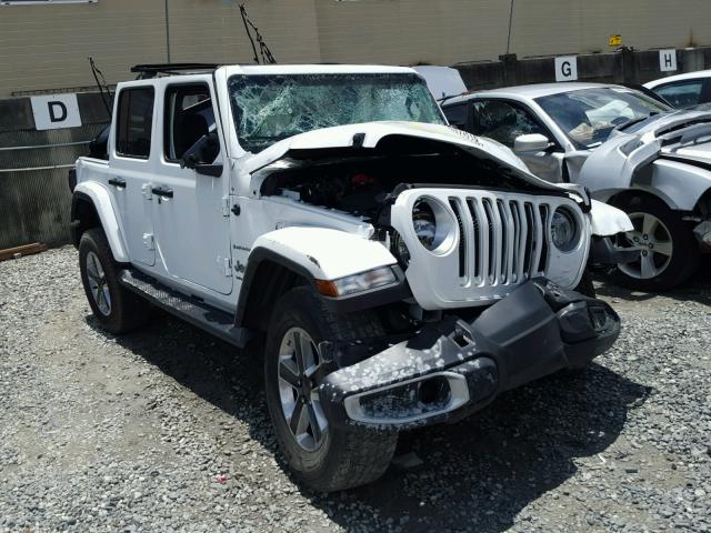 1C4HJXEG5JW155236 - 2018 JEEP WRANGLER U WHITE photo 1