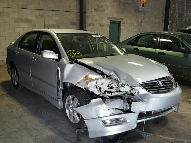 2T1BR32E98C858321 - 2008 TOYOTA COROLLA CE SILVER photo 1