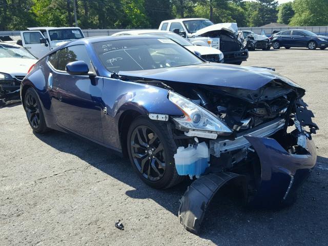 JN1AZ4EH3GM937334 - 2016 NISSAN 370Z BASE BLUE photo 1