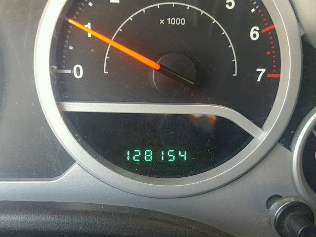 1J4GB591X7L190927 - 2007 JEEP WRANGLER S GRAY photo 8