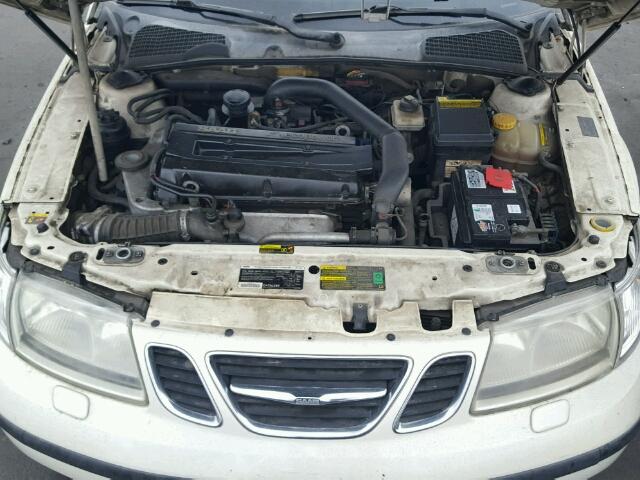 YS3EB49E733005746 - 2003 SAAB 9-5 LINEAR CREAM photo 7