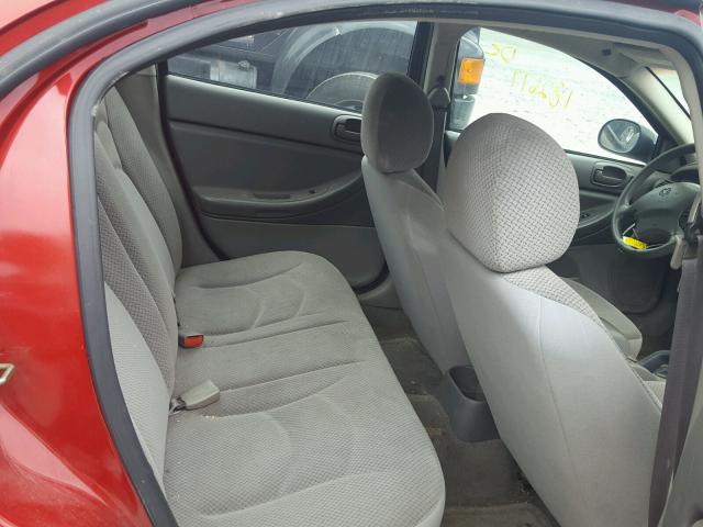 1B3EL36T14N171530 - 2004 DODGE STRATUS SE RED photo 6