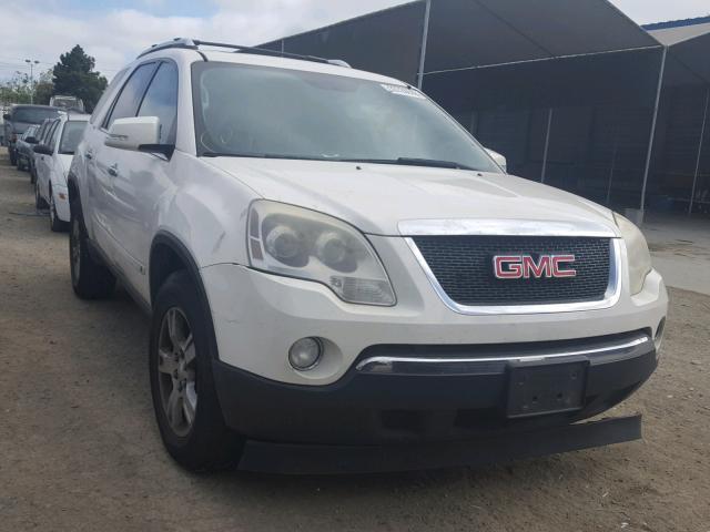 1GKEV23D09J113010 - 2009 GMC ACADIA SLT თეთრი ფოტო 1