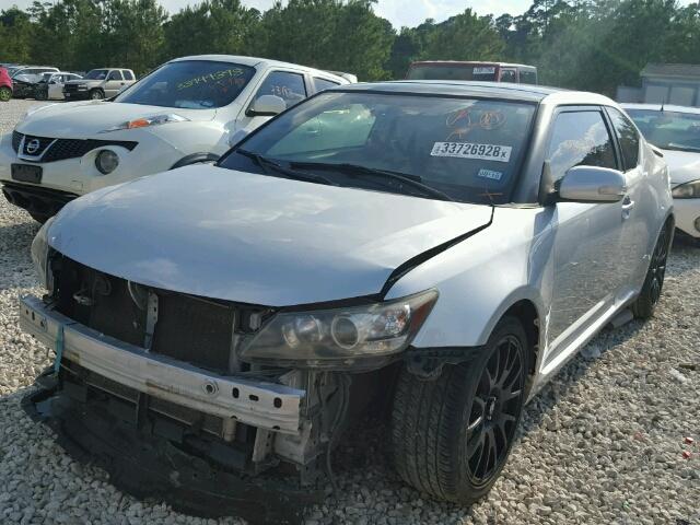 JTKJF5C77B3014433 - 2011 TOYOTA SCION TC 银色 照片 2
