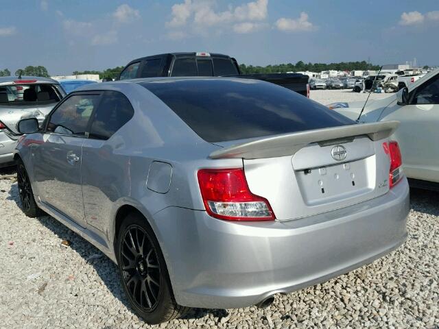 JTKJF5C77B3014433 - 2011 TOYOTA SCION TC 银色 照片 3