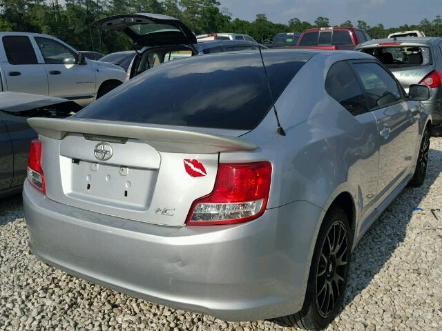 JTKJF5C77B3014433 - 2011 TOYOTA SCION TC 银色 照片 4