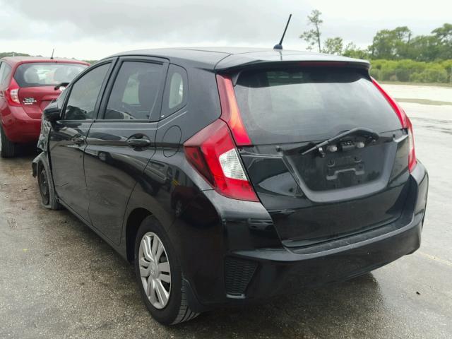 3HGGK5G53FM720827 - 2015 HONDA FIT LX BLACK photo 3