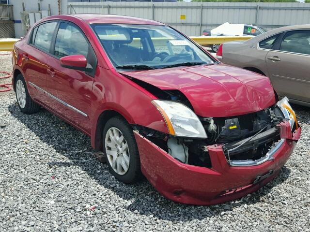 3N1AB6AP1CL705462 - 2012 NISSAN SENTRA 2.0 MAROON photo 1