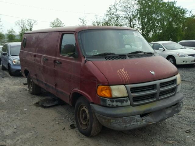 2B7JB21Z6XK569127 - 1999 DODGE RAM VAN B2 RED photo 1