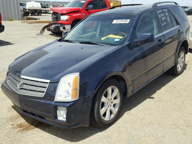 1GYEE637760196699 - 2006 CADILLAC SRX BLUE photo 2