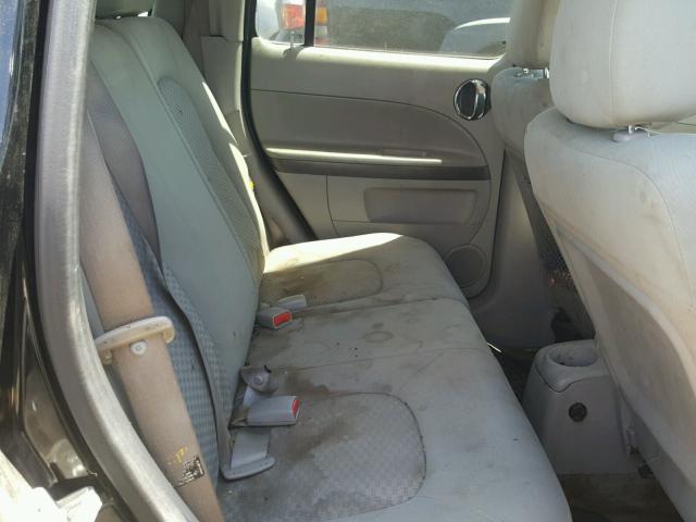 3GNDA13D26S603706 - 2006 CHEVROLET HHR LS BLACK photo 6