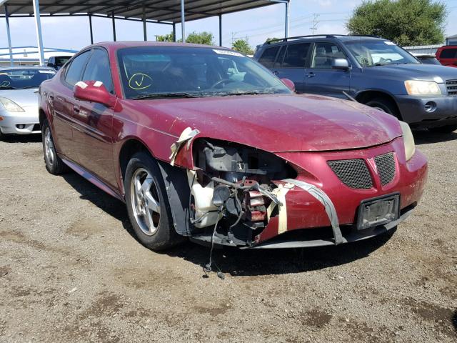 2G2WP522341133786 - 2004 PONTIAC GRAND PRIX MAROON photo 1