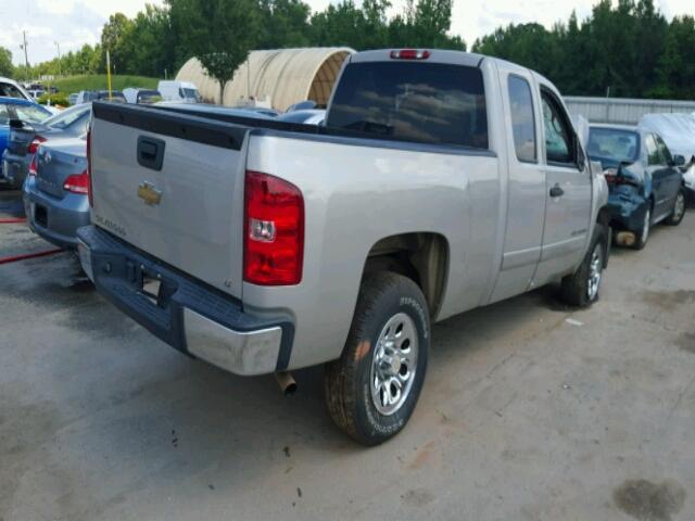 1GCEC19C17Z533285 - 2007 CHEVROLET SILVERADO TAN photo 4