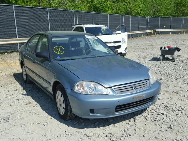 2HGEJ6611YH522554 - 2000 HONDA CIVIC BASE BLUE photo 1