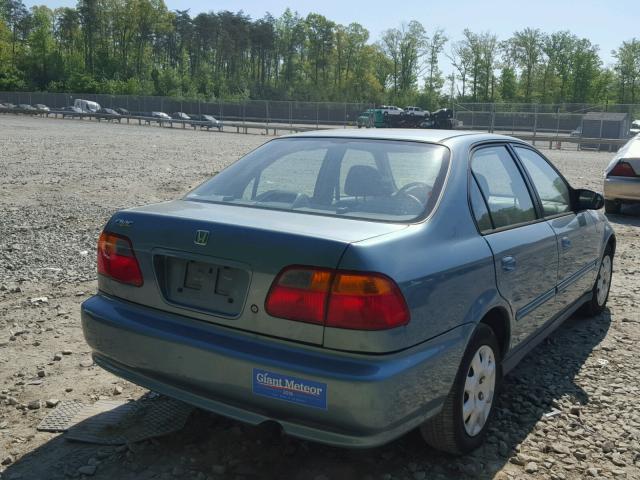 2HGEJ6611YH522554 - 2000 HONDA CIVIC BASE BLUE photo 4