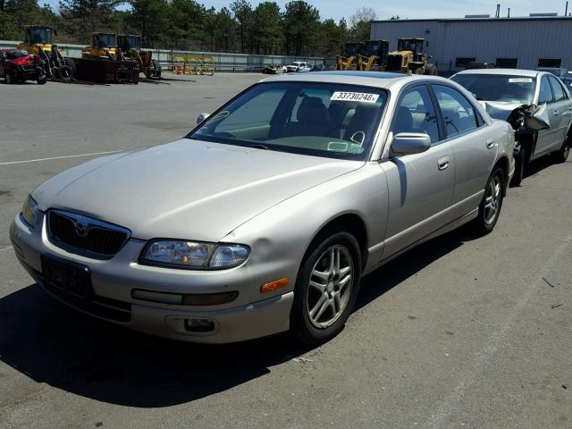 JM1TA2219Y1614823 - 2000 MAZDA MILLENIA BEIGE photo 2