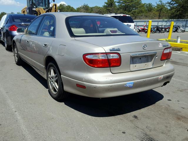 JM1TA2219Y1614823 - 2000 MAZDA MILLENIA BEIGE photo 3