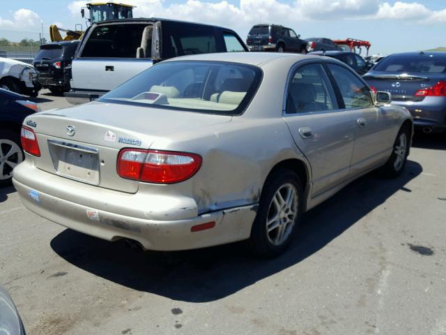 JM1TA2219Y1614823 - 2000 MAZDA MILLENIA BEIGE photo 4