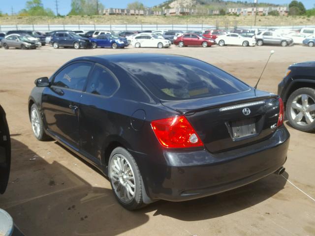 JTKDE177550046855 - 2005 TOYOTA SCION TC BLACK photo 3