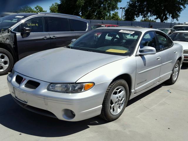 1G2WP52KX1F212733 - 2001 PONTIAC GRAND PRIX SILVER photo 2