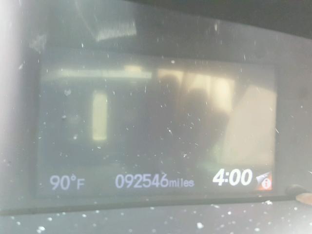 19XFB2F90DE046981 - 2013 HONDA CIVIC EXL შავი ფოტო 8