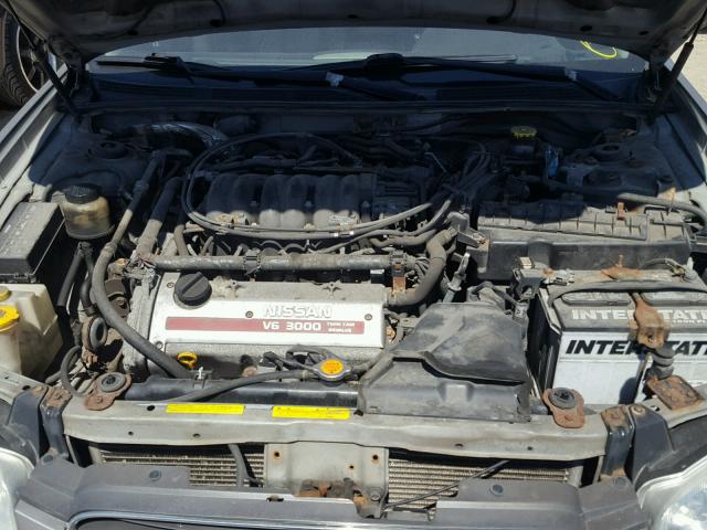 JN1CA31A11T312558 - 2001 NISSAN MAXIMA GXE GRAY photo 7