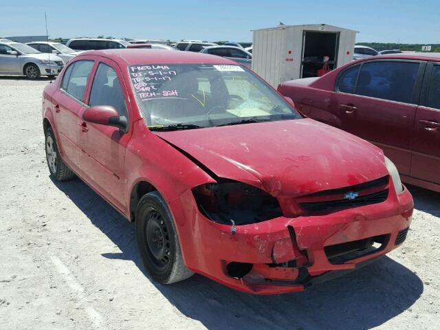 1G1AL55F277254390 - 2007 CHEVROLET COBALT LT RED photo 1