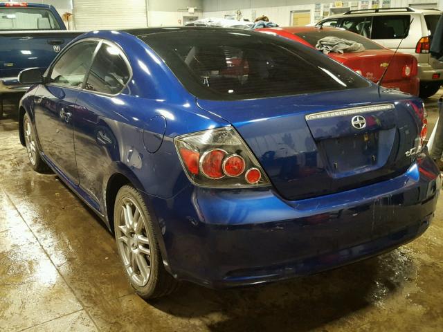 JTKDE167280264502 - 2008 SCION TC BLUE photo 3