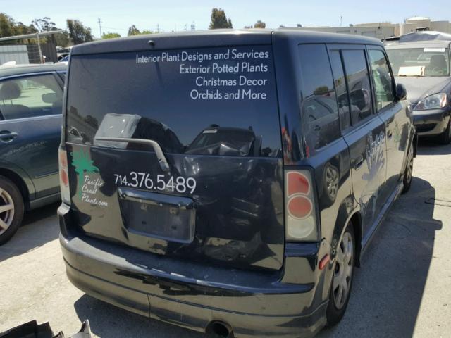 JTLKT324864065489 - 2006 TOYOTA SCION XB Qara foto 4