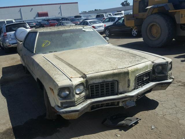 3U39T2M504848 - 1972 OLDSMOBILE NINETY-EIG WHITE photo 1