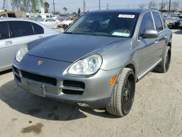 WP1AB29PX4LA65399 - 2004 PORSCHE CAYENNE S GRAY photo 2