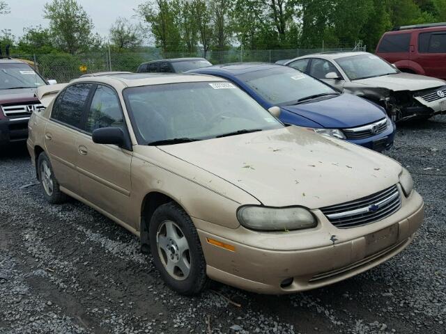 1G1NE52J82M536757 - 2002 CHEVROLET MALIBU LS GOLD photo 1