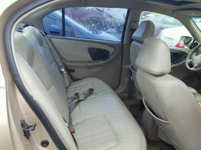 1G1NE52J82M536757 - 2002 CHEVROLET MALIBU LS GOLD photo 6