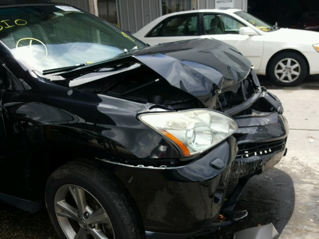 JTJHW31U060010697 - 2006 LEXUS RX 400 BLACK photo 9