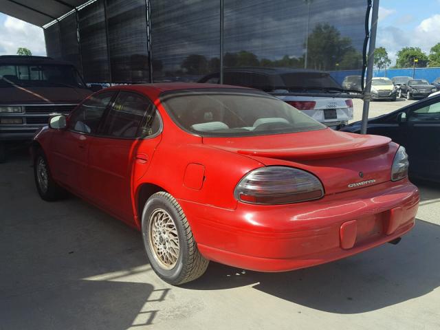 1G2WJ52J3YF196815 - 2000 PONTIAC GRAND PRIX 红色 照片 3