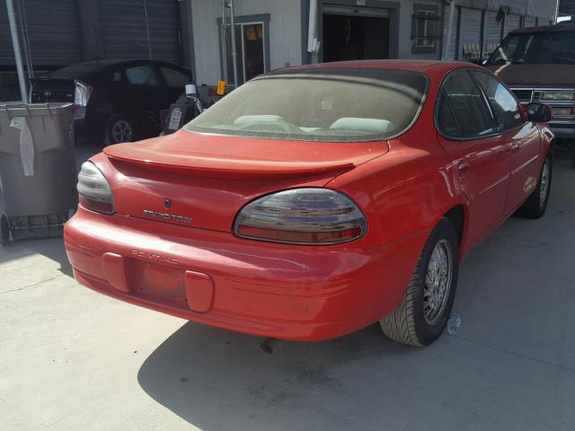 1G2WJ52J3YF196815 - 2000 PONTIAC GRAND PRIX 红色 照片 4