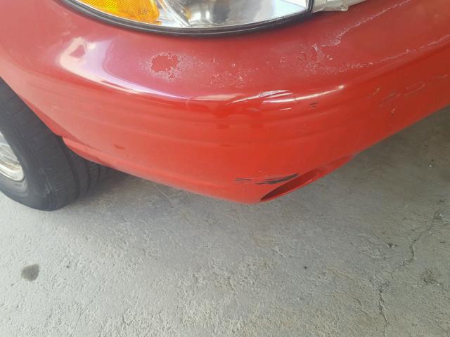 1G2WJ52J3YF196815 - 2000 PONTIAC GRAND PRIX 红色 照片 9