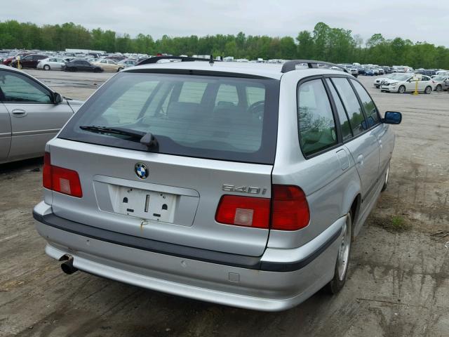 WBADR6347XGN90740 - 1999 BMW 540 IT AUT SILVER photo 4