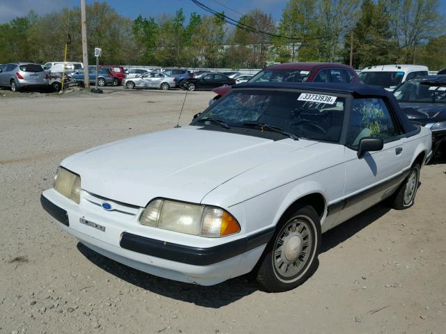 1FACP44M7MF168174 - 1991 FORD MUSTANG LX WHITE photo 2