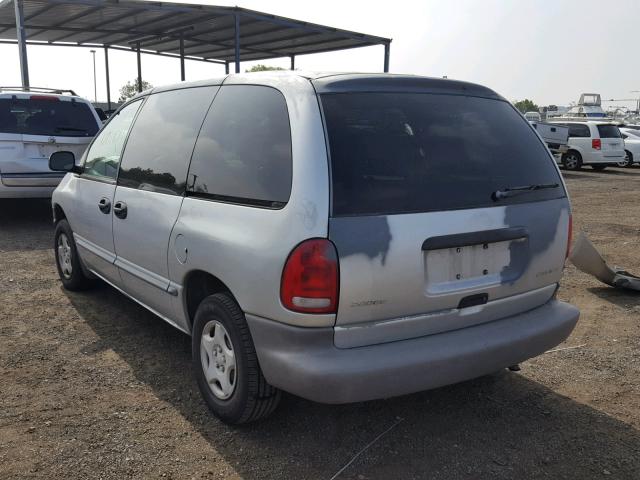 2B4GP25R9YR673266 - 2000 DODGE CARAVAN SILVER photo 3