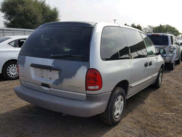 2B4GP25R9YR673266 - 2000 DODGE CARAVAN SILVER photo 4