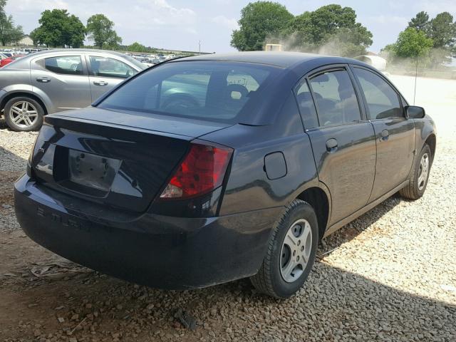 1G8AF52FX4Z230951 - 2004 SATURN ION LEVEL შავი ფოტო 4