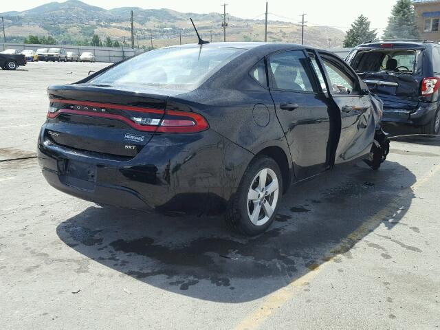 1C3CDFBB9FD266111 - 2015 DODGE DART SXT BLACK photo 4