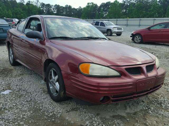 1G2NF12F32C257980 - 2002 PONTIAC GRAND AM S 红色 照片 2