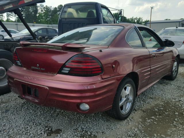 1G2NF12F32C257980 - 2002 PONTIAC GRAND AM S 红色 照片 4