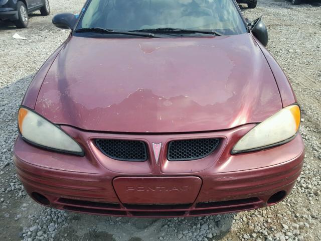 1G2NF12F32C257980 - 2002 PONTIAC GRAND AM S 红色 照片 9