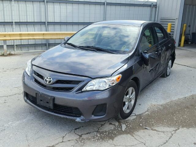 JTDBU4EE9B9155816 - 2011 TOYOTA COROLLA BA CHARCOAL photo 2