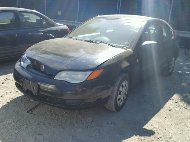 1G8AN12F94Z137740 - 2004 SATURN ION LEVEL BLACK photo 2